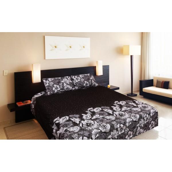 Rich Cotton Double Bed Sheet With 2 Pillow cases - Ecn024 - zeests.com - Best place for furniture, home decor and all you need