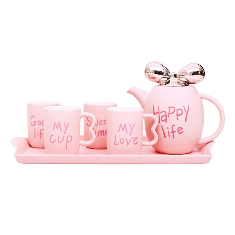 "Happy Life"  Tea Set - zeests.com - Best place for furniture, home decor and all you need