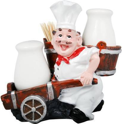 Salt & Pepper Set (Chef American Towing Trolley Style) - zeests.com - Best place for furniture, home decor and all you need