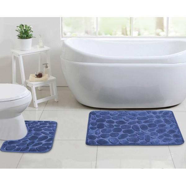2 PCs Bath and Pedestal Mat Set - zeests.com - Best place for furniture, home decor and all you need