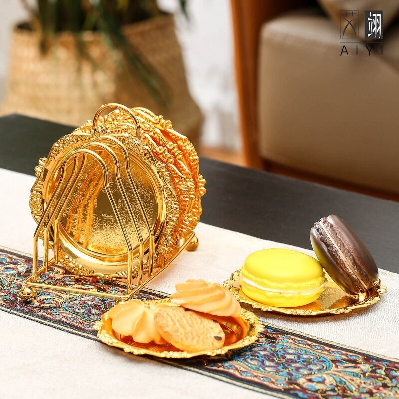 European Dessert Plates (6 pcs) - zeests.com - Best place for furniture, home decor and all you need