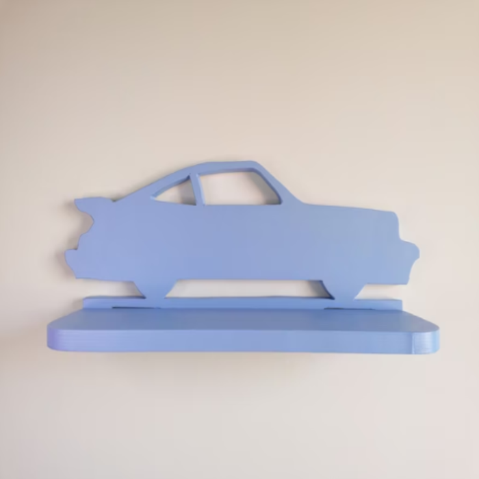 Porsche Boys Kids Bedroom Floating Organizer Shelve Decor - zeests.com - Best place for furniture, home decor and all you need