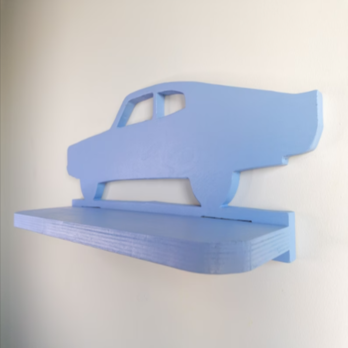 Mustang Car Boys Kids Bedroom Floating Organizer Shelve Decor - zeests.com - Best place for furniture, home decor and all you need
