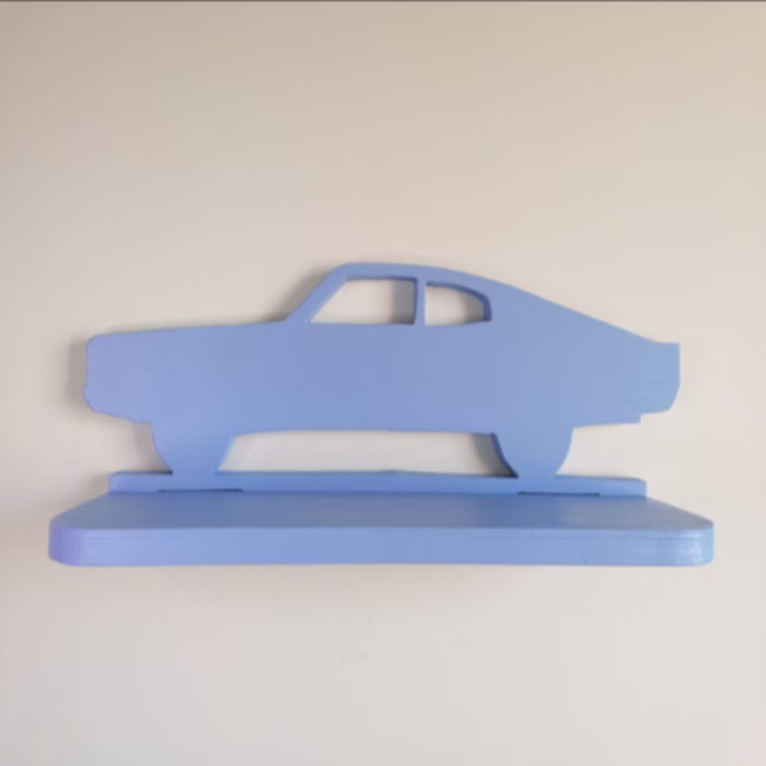 Mustang Car Boys Kids Bedroom Floating Organizer Shelve Decor - zeests.com - Best place for furniture, home decor and all you need