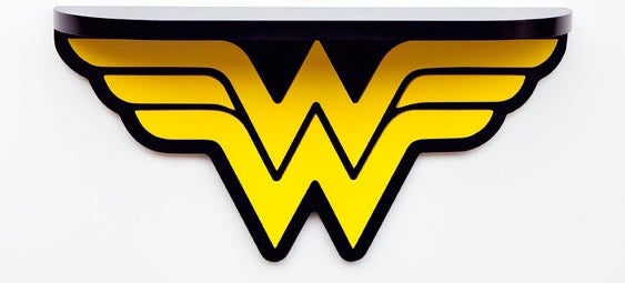 Wonder Women DC Kids Bedroom Floating Organzier Shelve Decor - zeests.com - Best place for furniture, home decor and all you need