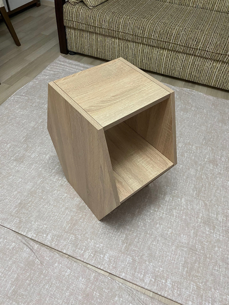 Hexagonal Wooden Coffee Table - zeests.com - Best place for furniture, home decor and all you need