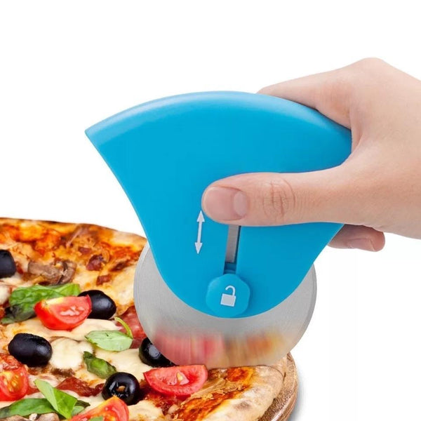 Creative Stainless Steel Pizza Wheel Cutter - zeests.com - Best place for furniture, home decor and all you need
