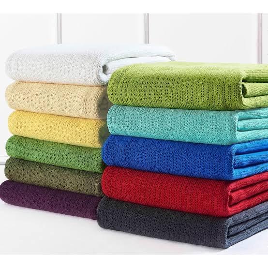 Cotton Thermal Blanket - Throws - zeests.com - Best place for furniture, home decor and all you need