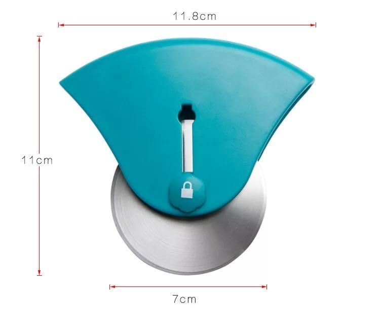 Creative Stainless Steel Pizza Wheel Cutter - zeests.com - Best place for furniture, home decor and all you need