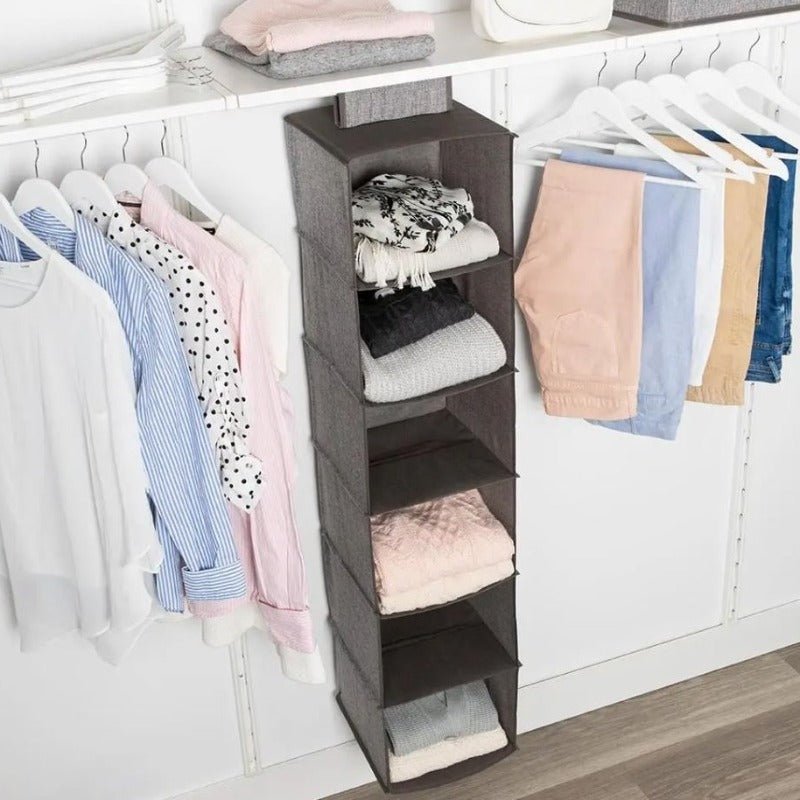 Hanging Shelf (6 Compartments) - zeests.com - Best place for furniture, home decor and all you need