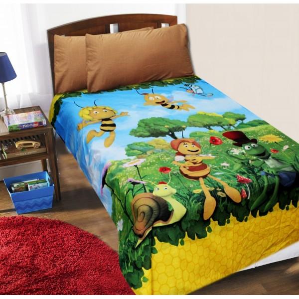 Single Kids Bed Sheet Set - Honey Bee - zeests.com - Best place for furniture, home decor and all you need