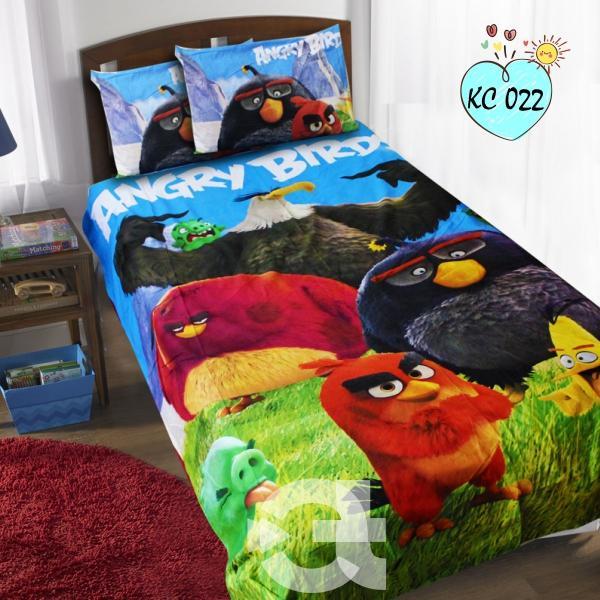 Single Kids Bed Sheet Set - Angry Birds - zeests.com - Best place for furniture, home decor and all you need