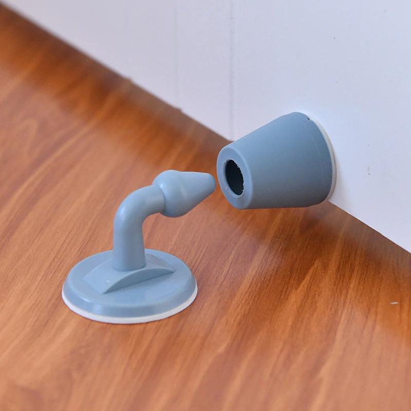 Non-punch Silicone Door Stopper (Pack of 2) - zeests.com - Best place for furniture, home decor and all you need