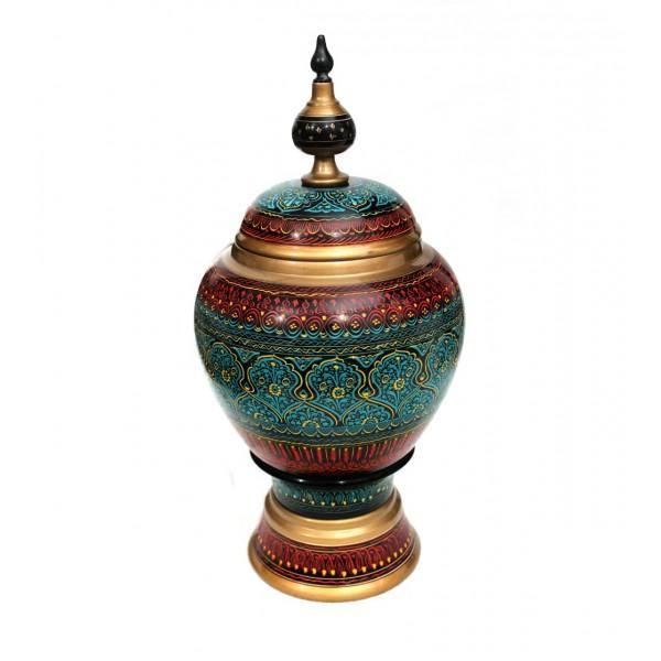 Wooden Pot - Nakshi - zeests.com - Best place for furniture, home decor and all you need