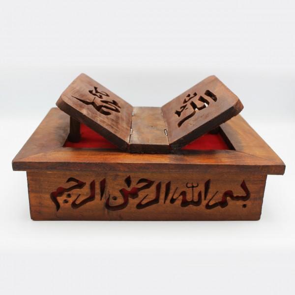 Wooden Hand Made Quran Box - Large - Wooden Carved - zeests.com - Best place for furniture, home decor and all you need