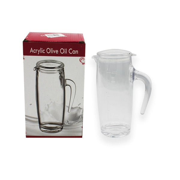 Acrylic Olive Oil Jug - 450ml and 1000ml - zeests.com - Best place for furniture, home decor and all you need
