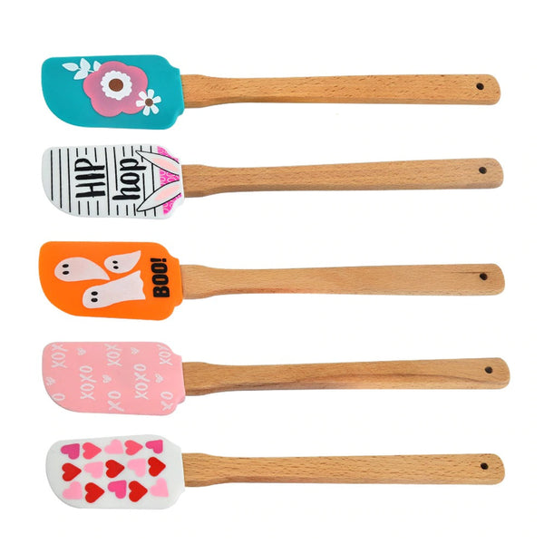 Colorful Ice Cream Silicone Baking Spoon - zeests.com - Best place for furniture, home decor and all you need
