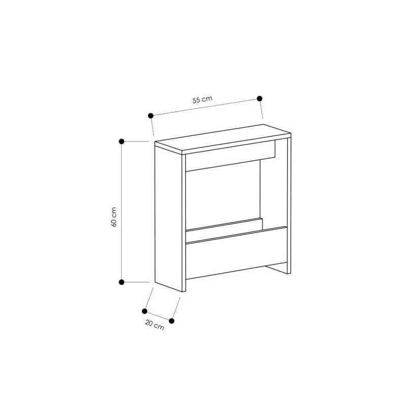 Boconic Alpha Living Lounge Drawing Room Home Side Table - zeests.com - Best place for furniture, home decor and all you need