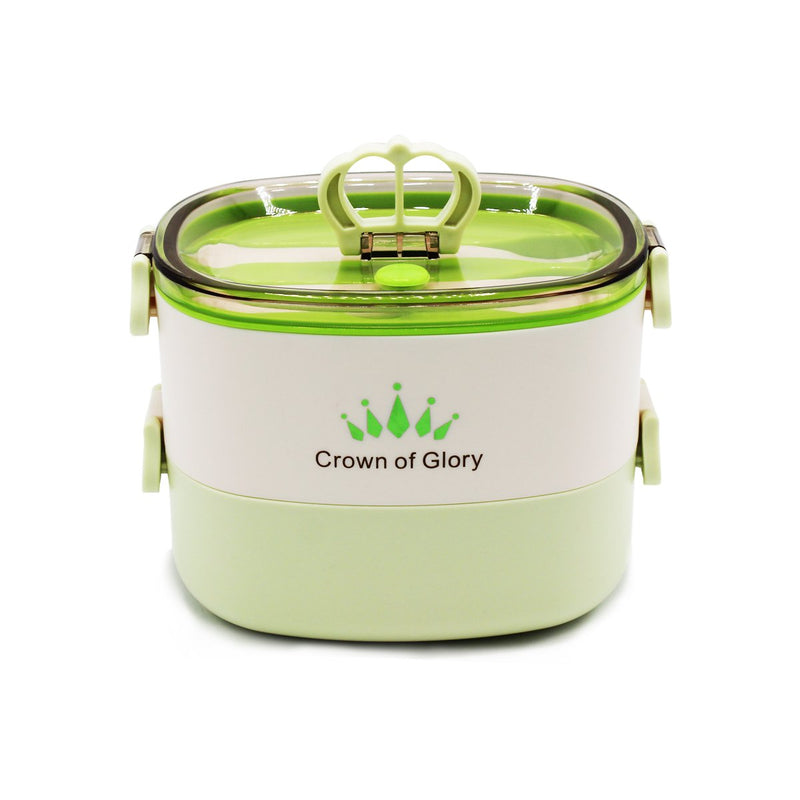 Crown Tiffin Box - Lunch Box - zeests.com - Best place for furniture, home decor and all you need