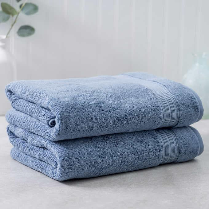 Light Blue Egyptian Cotton Towel - Pack of 2 - zeests.com - Best place for furniture, home decor and all you need