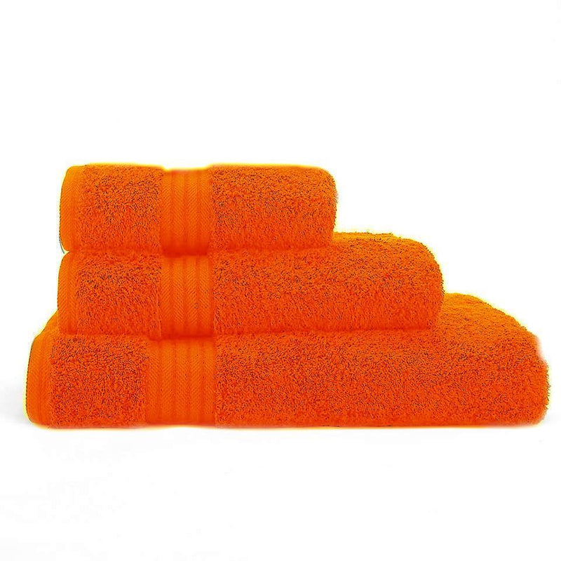 Orange Egyptian Cotton Bath Towel - Single - zeests.com - Best place for furniture, home decor and all you need