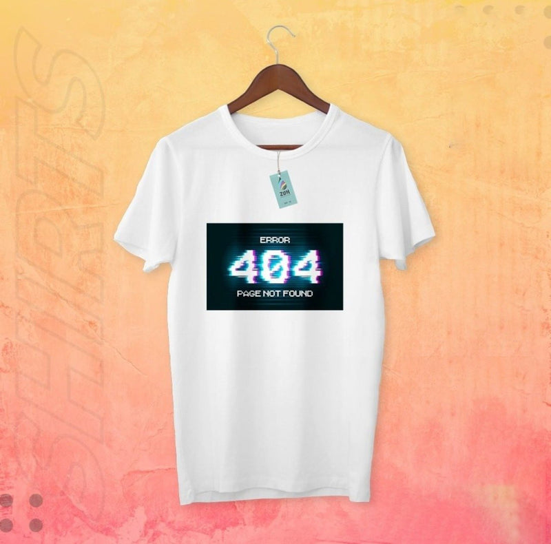 ERROR 404 PAGE NOT FOUND (Design) UNISEX T-Shirt - zeests.com - Best place for furniture, home decor and all you need